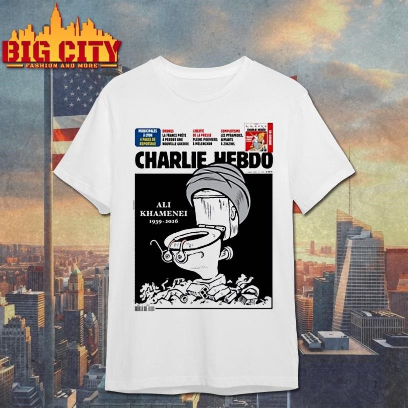 Charlie Hebdo Ali Khamenei Cover 2026 - Adult & Kids T-Shirts, Sweatshirts & Hoodies apparel design preview 1