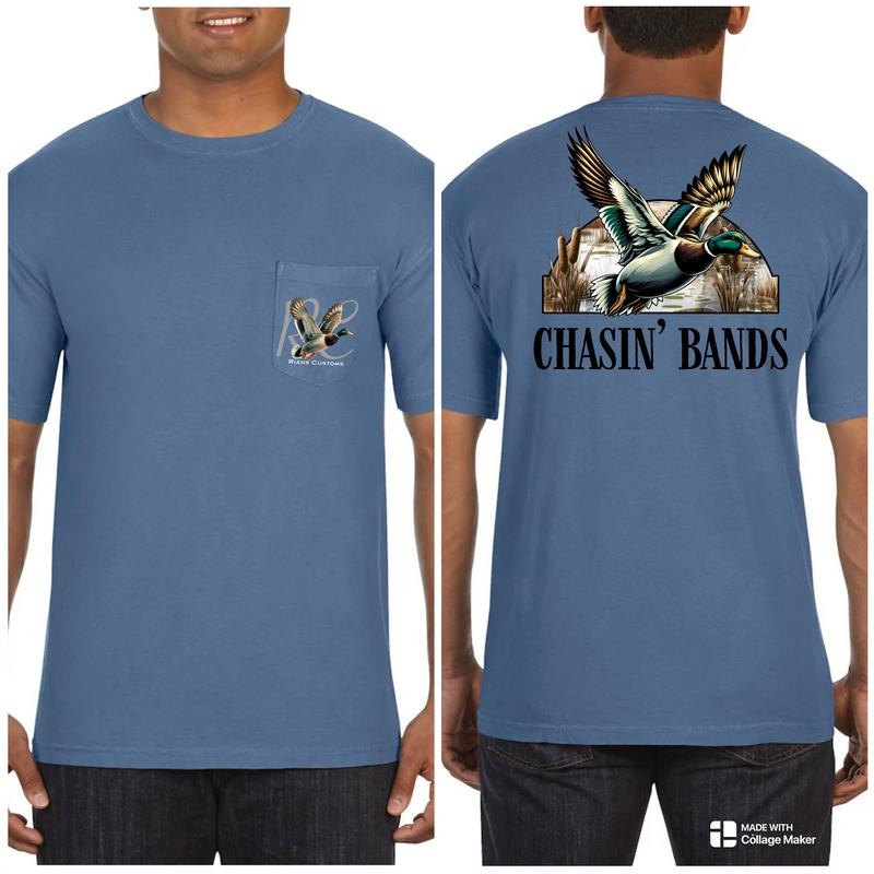 Chasing Bands Pocket Casual Cotton - Adult & Kids T-Shirts, Sweatshirts & Hoodies apparel design preview 1