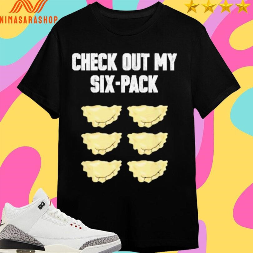 Check Out My Six-Pack Pierogi Polish - Adult & Kids T-Shirts, Sweatshirts & Hoodies apparel design preview 1