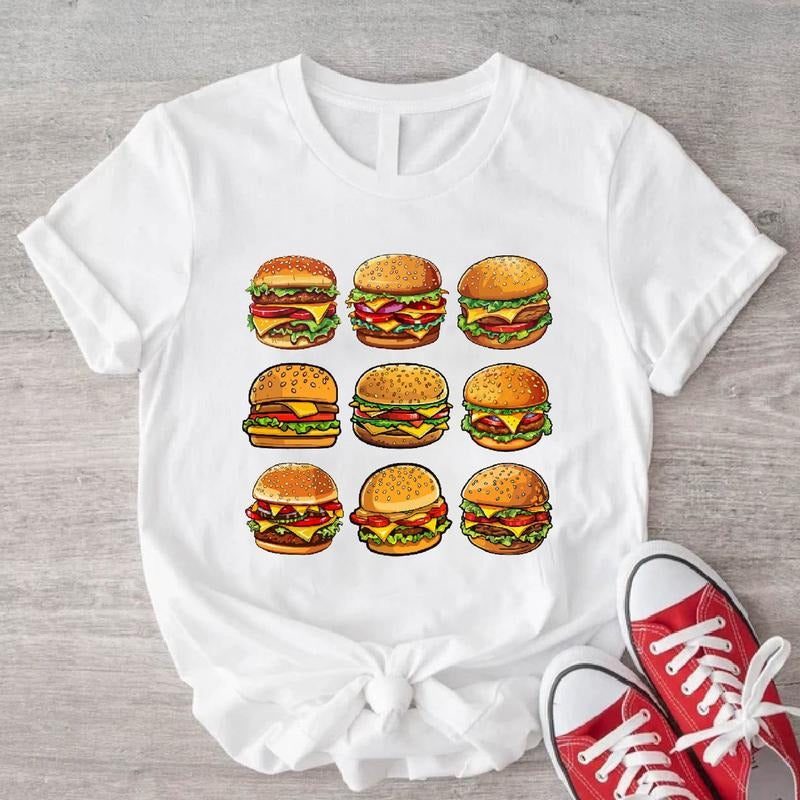 Cheeseburger Hamburger Lover Burger Foodie Friend - Adult & Kids T-Shirts, Sweatshirts & Hoodies apparel design preview 1