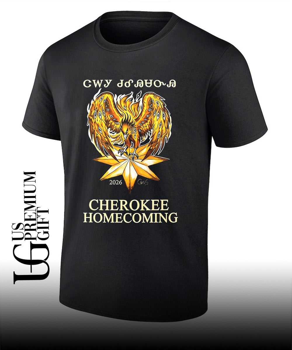 Cherokee Homecoming 2026 - Adult & Kids T-Shirts, Sweatshirts & Hoodies apparel design preview 1