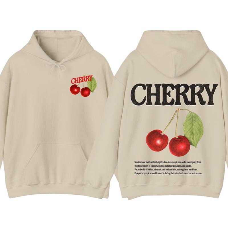 Cherry Fruit Retro Fruits Vintage - Adult & Kids T-Shirts, Sweatshirts & Hoodies apparel design preview 1
