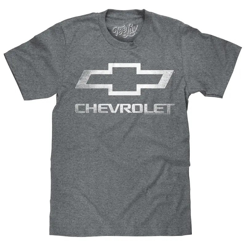 Chevrolet Bowtie Logo Gray - Adult & Kids T-Shirts, Sweatshirts & Hoodies apparel design preview 1