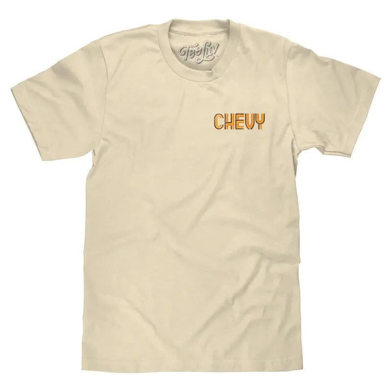 Chevy Chevelle Chevrolet Left Chest Front Back Print - Adult & Kids T-Shirts, Sweatshirts & Hoodies apparel design preview 1