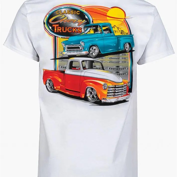 Chevy Classic Trucks Vintage Truck Cotton Casual - Adult & Kids T-Shirts, Sweatshirts & Hoodies apparel design preview 1