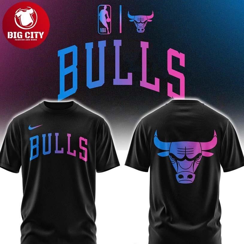 Chicago Bulls x Cyberpunk Night 2026 NBA Champs Two - Adult & Kids T-Shirts, Sweatshirts & Hoodies apparel design preview 1