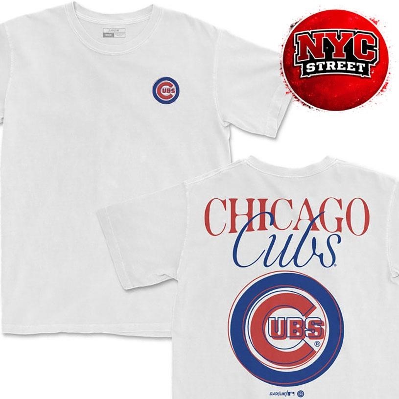 Chicago Cubs MLB Stamp Two Sided - Adult & Kids T-Shirts, Sweatshirts & Hoodies apparel design preview 1