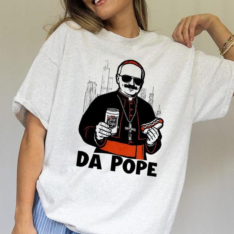 Chicago Pope Leo XIV "Da - Adult & Kids T-Shirts, Sweatshirts & Hoodies apparel design preview 1