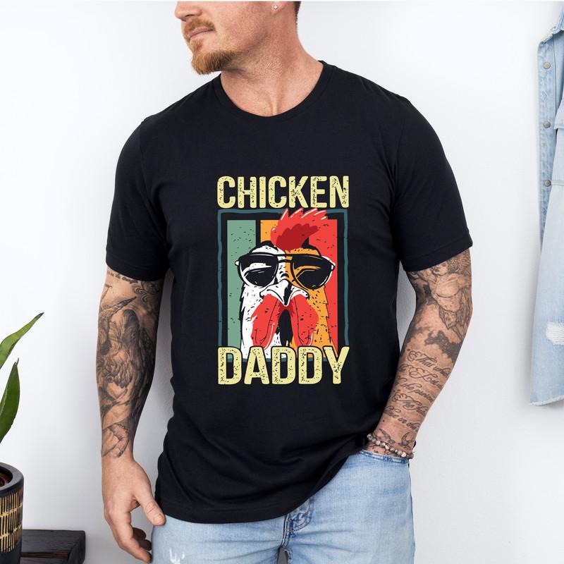 Chicken Daddy Owner Dad Lovers Funny Humors - Adult & Kids T-Shirts, Sweatshirts & Hoodies apparel design preview 1
