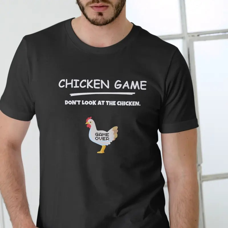 Chicken Game 100% Cotton - Adult & Kids T-Shirts, Sweatshirts & Hoodies apparel design preview 1