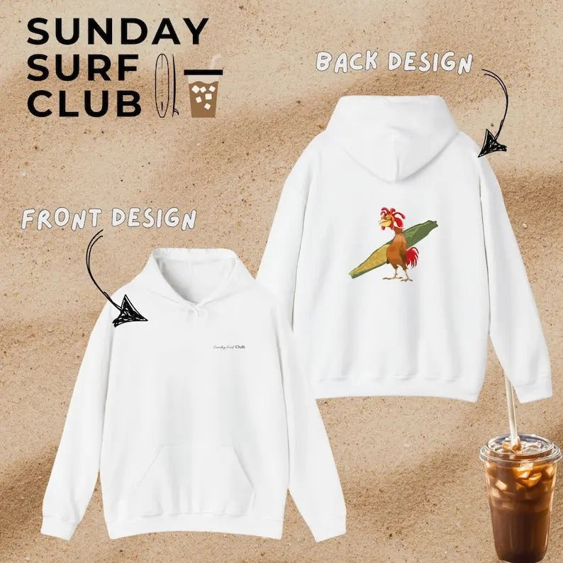 Chicken Joe Beach Hooded Classic Cozy Jumper - Adult & Kids T-Shirts, Sweatshirts & Hoodies apparel design preview 1