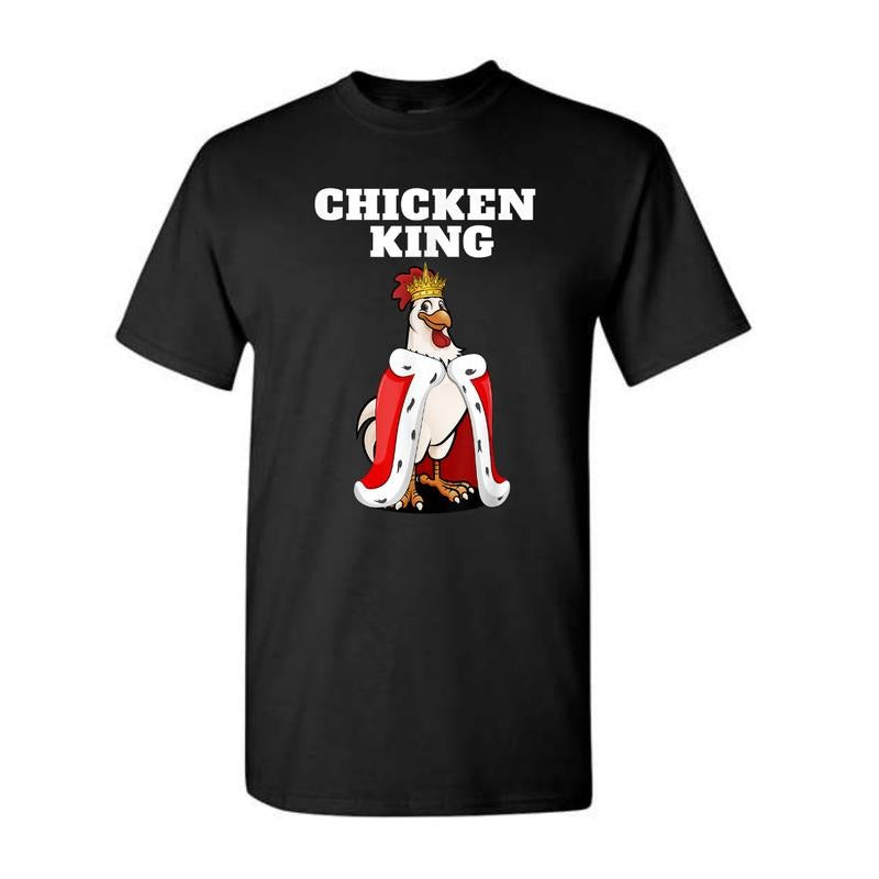 Chicken King Lover Pet - Adult & Kids T-Shirts, Sweatshirts & Hoodies apparel design preview 1