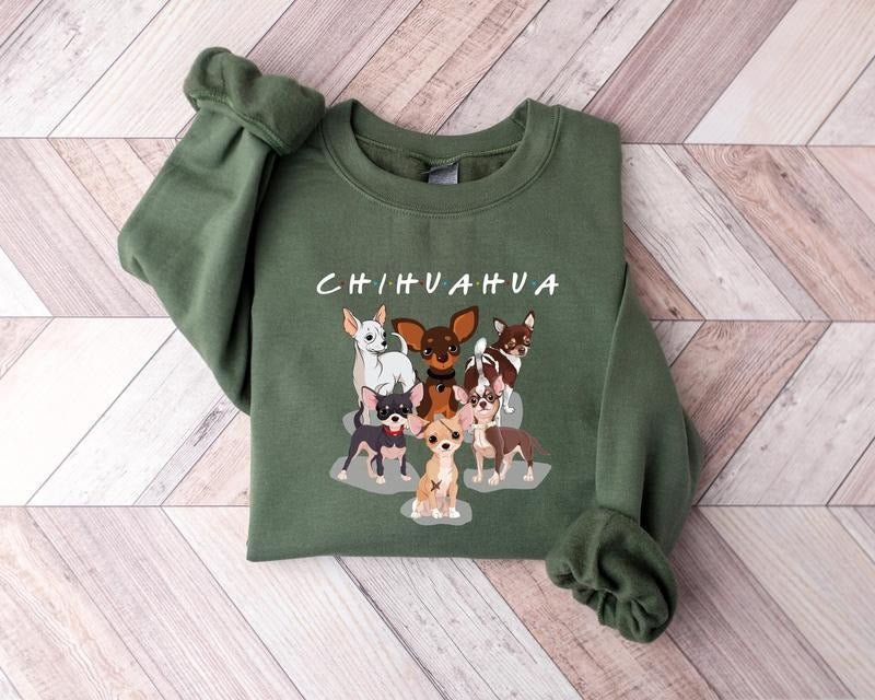 Chihuahua Mom Dog Lover Cute Dogs Owner Pet - Adult & Kids T-Shirts, Sweatshirts & Hoodies apparel design preview 1