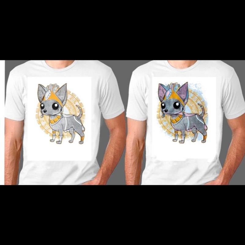 Chihuahua Blanco White Cotton Casual - Adult & Kids T-Shirts, Sweatshirts & Hoodies apparel design preview 1