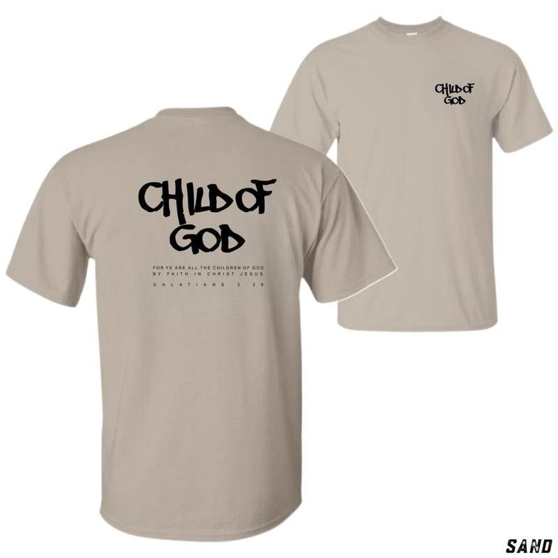 Child God Faith Inspired Message Galatians 326 Verse - Adult & Kids T-Shirts, Sweatshirts & Hoodies apparel design preview 1