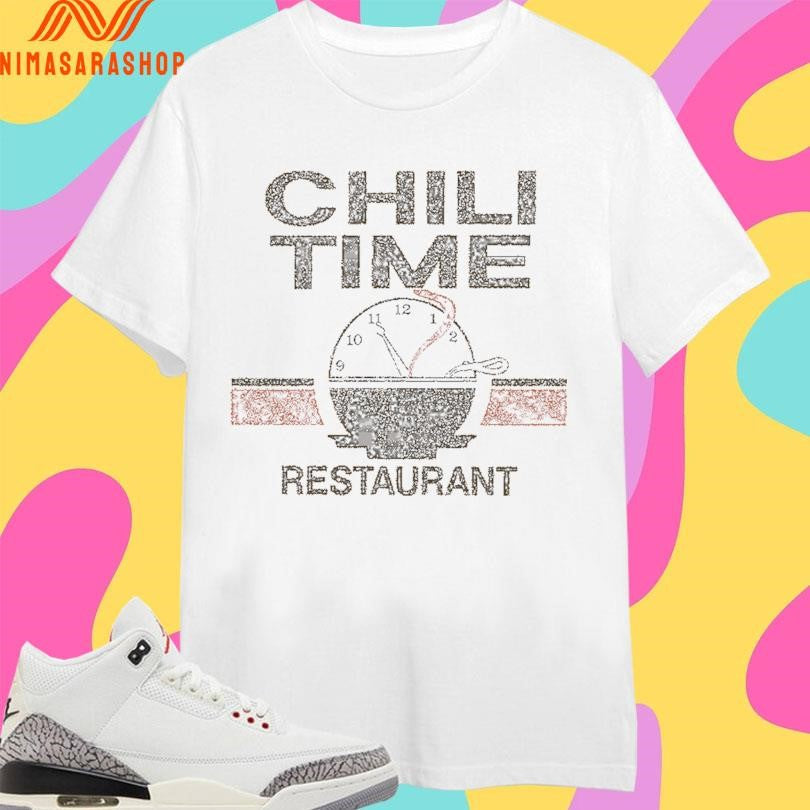 Chili Time Restaurant Sign St Bernard - Adult & Kids T-Shirts, Sweatshirts & Hoodies apparel design preview 1
