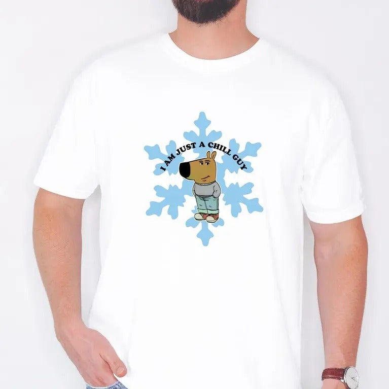 Chill Guy Funny Meme Him Humorous Casual Top - Adult & Kids T-Shirts, Sweatshirts & Hoodies apparel design preview 1
