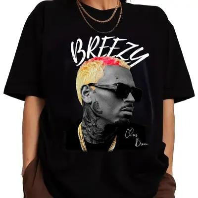 Chr1s Br0wn Br33zy Her Him - Adult & Kids T-Shirts, Sweatshirts & Hoodies apparel design preview 1