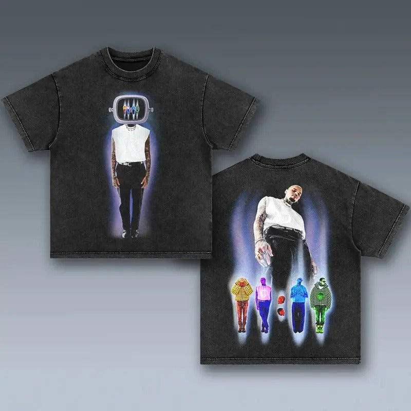 Chris Brown Rap Hip Hop Fan Music Casual Streetwear - Adult & Kids T-Shirts, Sweatshirts & Hoodies apparel design preview 1