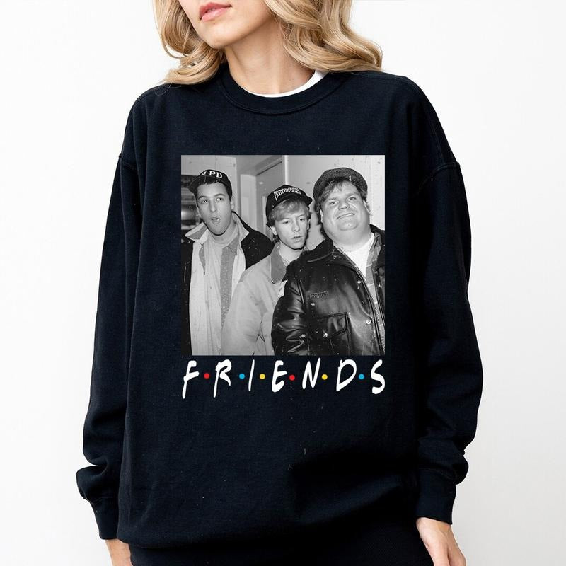 Chris Farley Adam Sandler David Spade - Adult & Kids T-Shirts, Sweatshirts & Hoodies apparel design preview 1