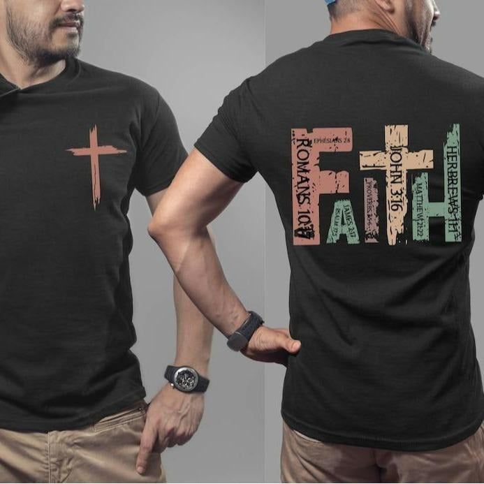 Christian Bible Verse Religious Faith Pure Cotton - Adult & Kids T-Shirts, Sweatshirts & Hoodies apparel design preview 1