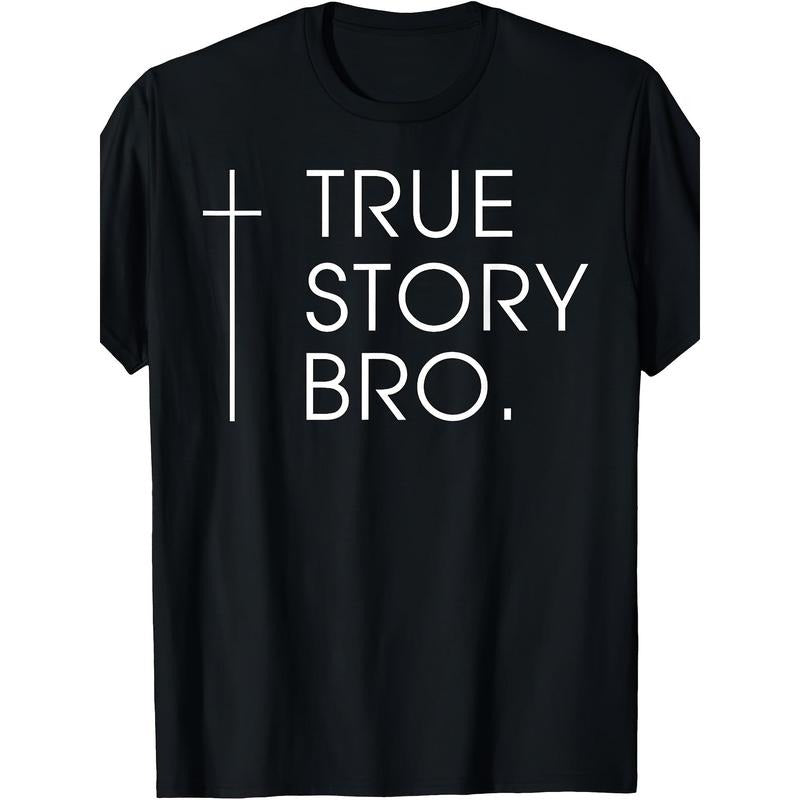 [Christian Jesus Christ Costumes True Story Bro Cross - Adult & Kids T-Shirts, Sweatshirts & Hoodies apparel design preview 1