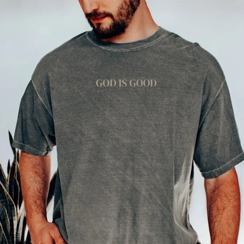 Christian God Is Good - Adult & Kids T-Shirts, Sweatshirts & Hoodies apparel design preview 1
