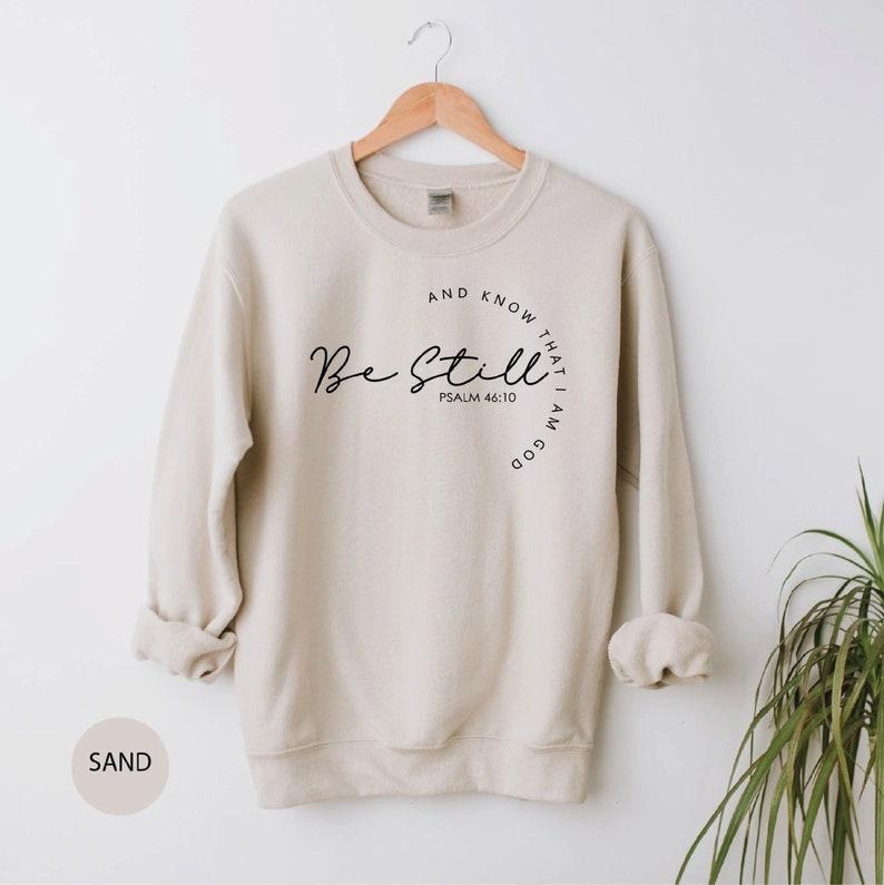 Christian Religious Be Still Know - Adult & Kids T-Shirts, Sweatshirts & Hoodies apparel design preview 1