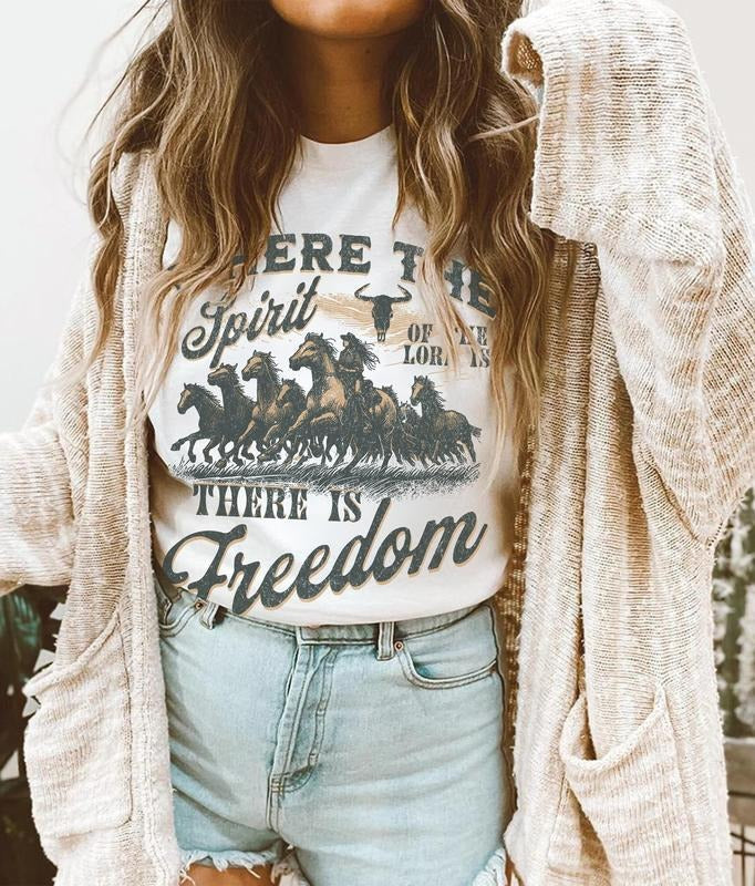 Christian Woman Bible Verse Her Western Horse - Adult & Kids T-Shirts, Sweatshirts & Hoodies apparel design preview 1