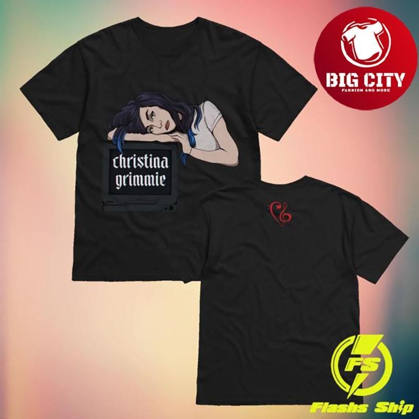 Christina Grimmie Tv Two Sided - Adult & Kids T-Shirts, Sweatshirts & Hoodies apparel design preview 1