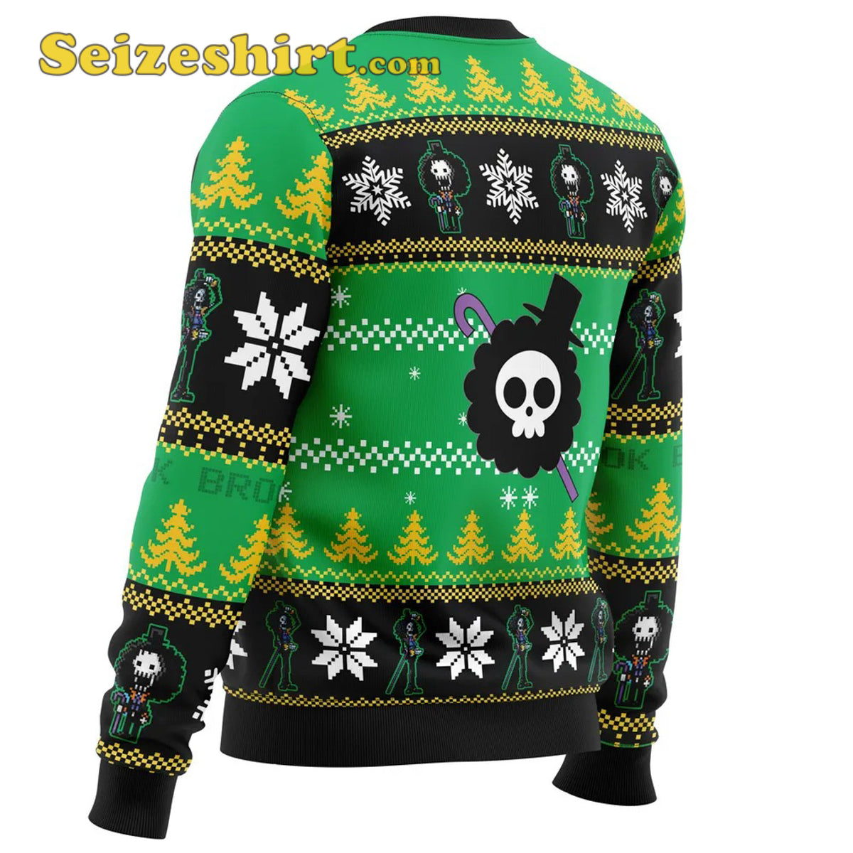 Christmas Brook One Piece , Men’s V Neck Ugly Christmas Sweater - Holiday Gift product image 3
