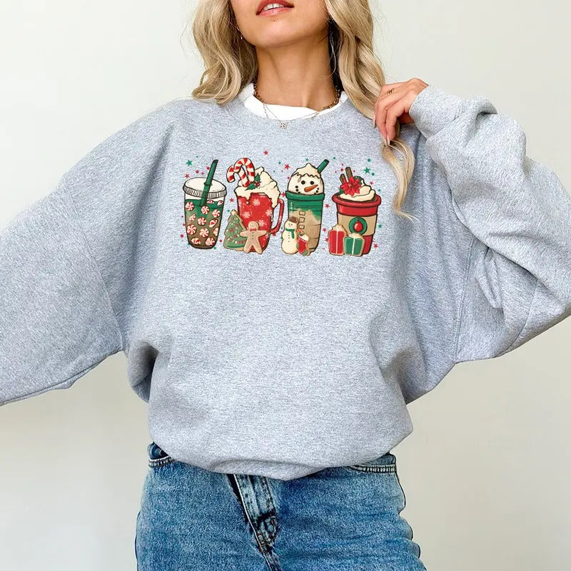 Coffee Lover Cute Winter - Adult & Kids T-Shirts, Sweatshirts & Hoodies apparel design preview 1
