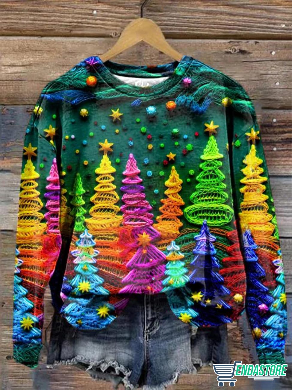 Fortnite Twas Night 3D Ugly Christmas Sweater - Holiday Gift product image 2