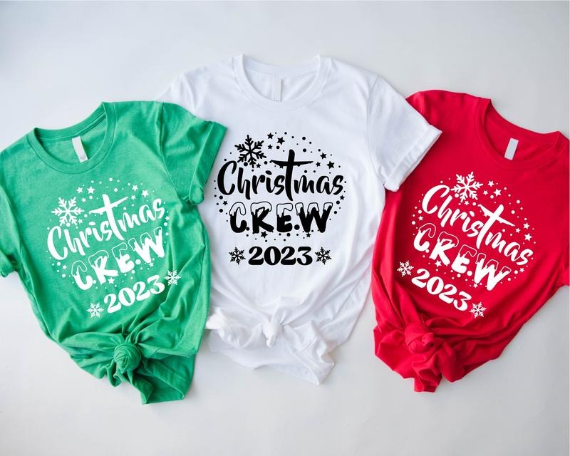 Crew 2023 Cousin Squad Matching Family Reunion Winter - Adult & Kids T-Shirts, Sweatshirts & Hoodies apparel design preview 1