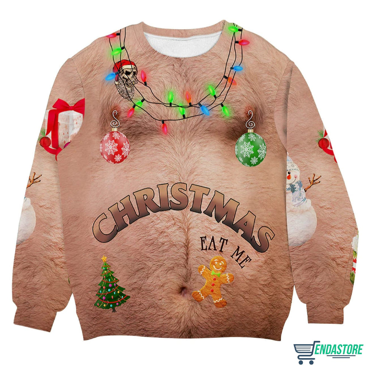 Christmas Eat Me Personalizedwitch 3D Christmas Sweater - Holiday Gift product image