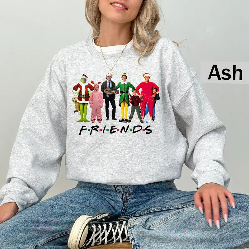 Friends Movie Funny Party 90'S Elf - Adult & Kids T-Shirts, Sweatshirts & Hoodies apparel design preview 1