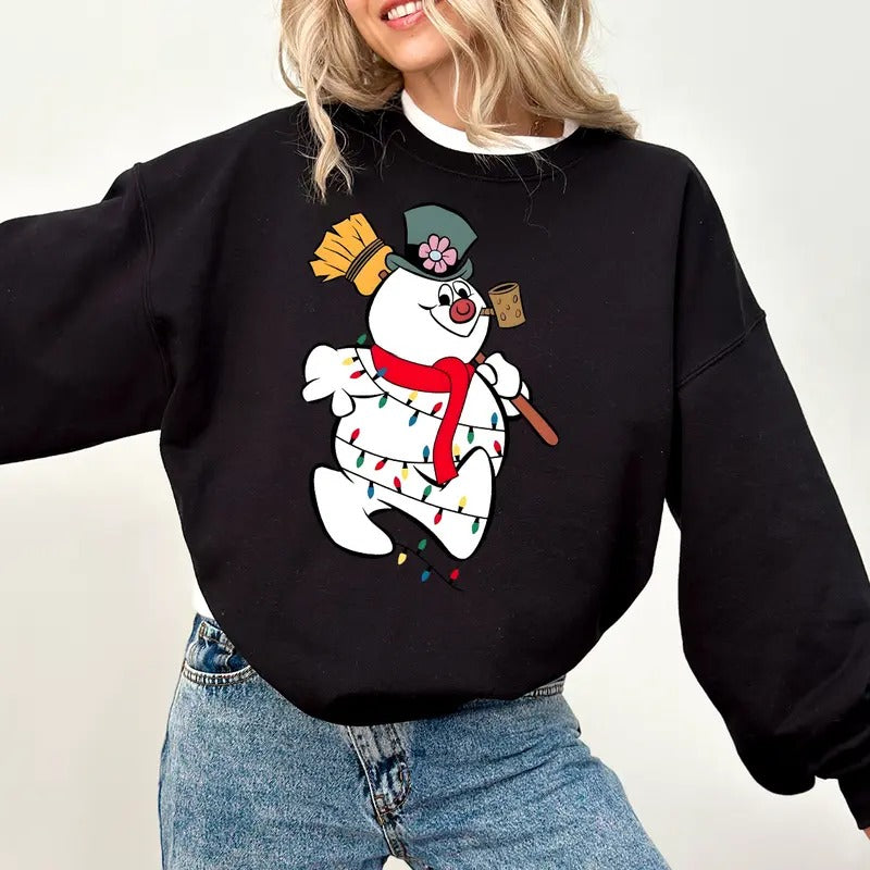 Frosty Snowman Frosty'S Snowflake Family Friends - Adult & Kids T-Shirts, Sweatshirts & Hoodies apparel design preview 1