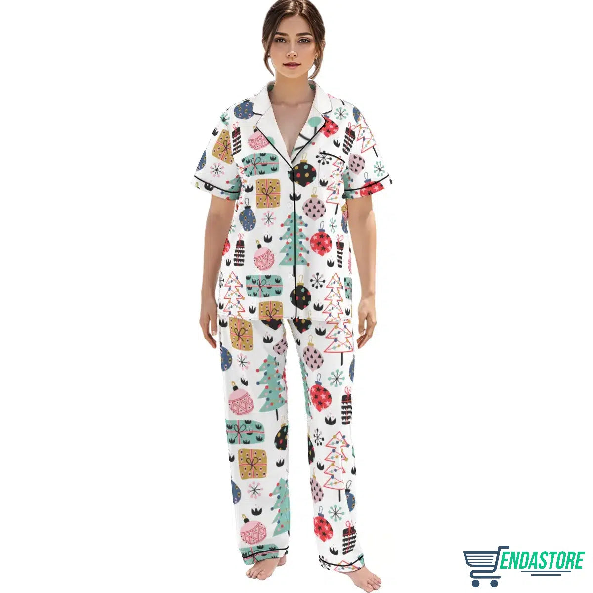 Christmas Gift Pajama Set Long 3D Christmas Sweater - Holiday Gift product image 2