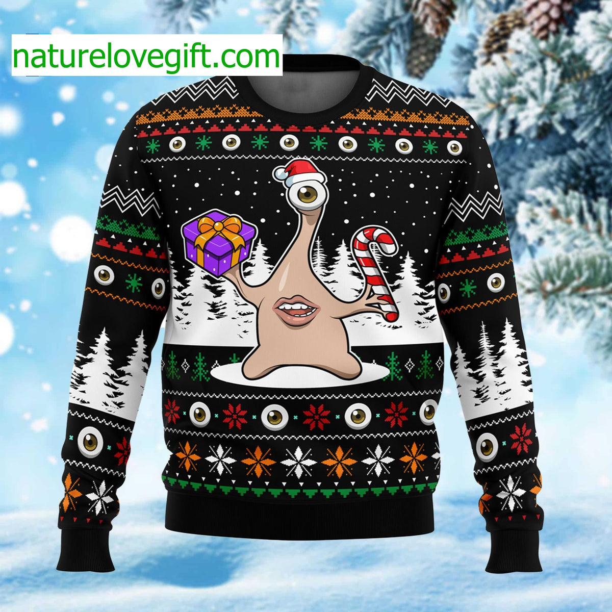 Christmas Migi Parasyte Ugly Christmas Sweater - Holiday Gift product image