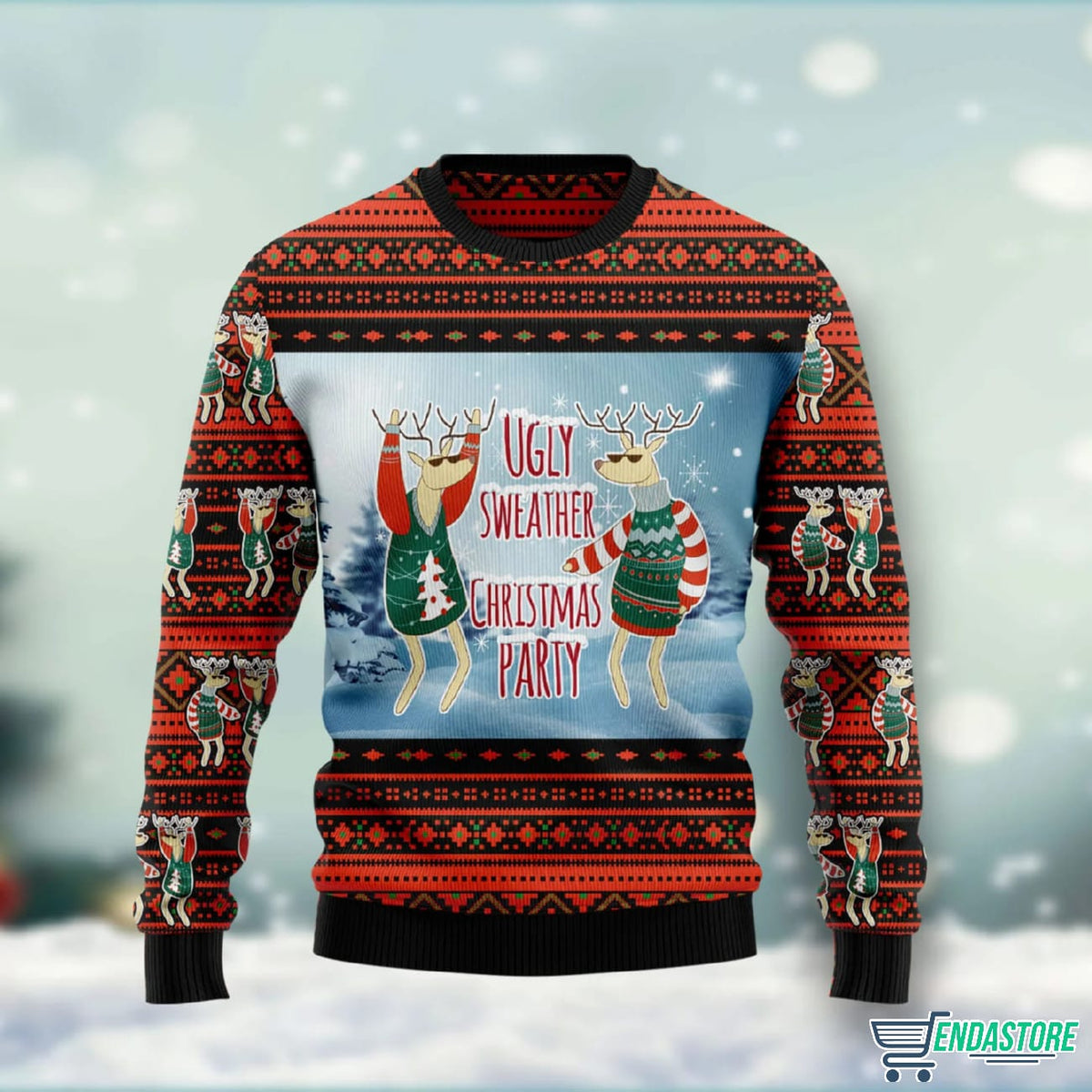 Christmas Party 3D Ugly Christmas Sweater - Holiday Gift product image