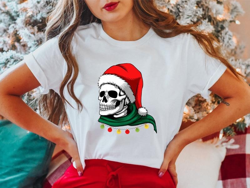Skull Matching Family 2023 Horror Celebration X Mas - Adult & Kids T-Shirts, Sweatshirts & Hoodies apparel design preview 1