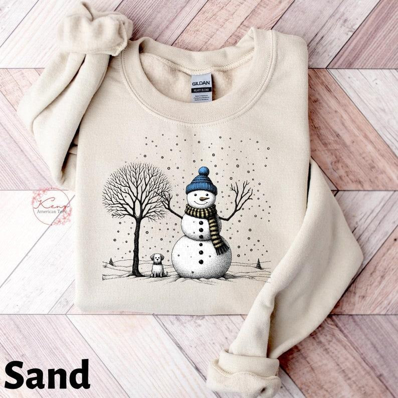 Snowman Hoodiestyle{N002}2 - Adult & Kids T-Shirts, Sweatshirts & Hoodies apparel design preview 1