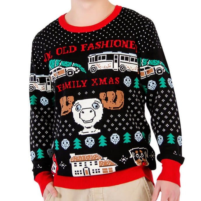 Christmas Vacation Fun Old Fashioned Family Christmas Sweater - Holiday Gift product image
