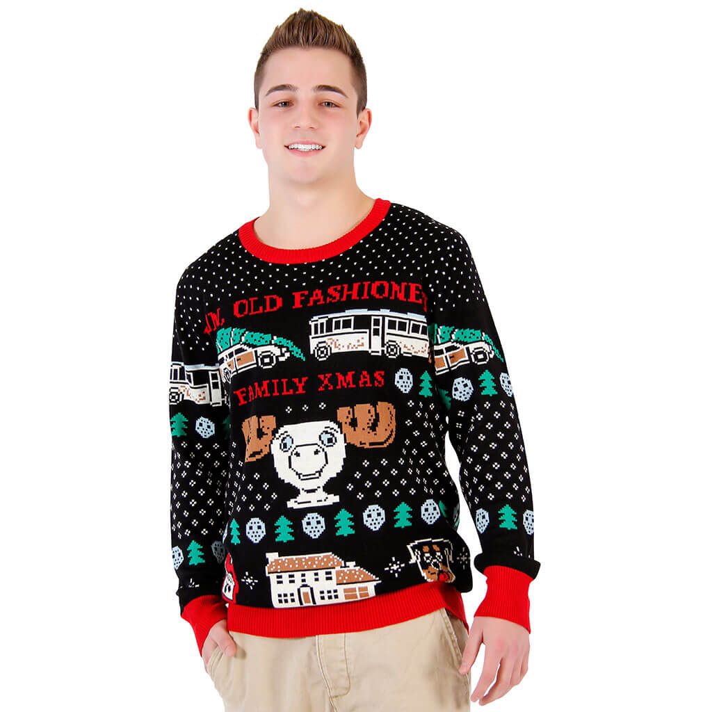 Christmas Vacation Fun Old Fashioned Family Christmas Sweater - Holiday Gift product image 3