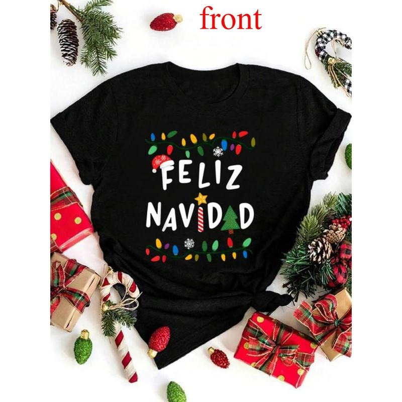 Clothes Feliz Navidad Funny Mexican Spanish Xmas - Adult & Kids T-Shirts, Sweatshirts & Hoodies apparel design preview 1