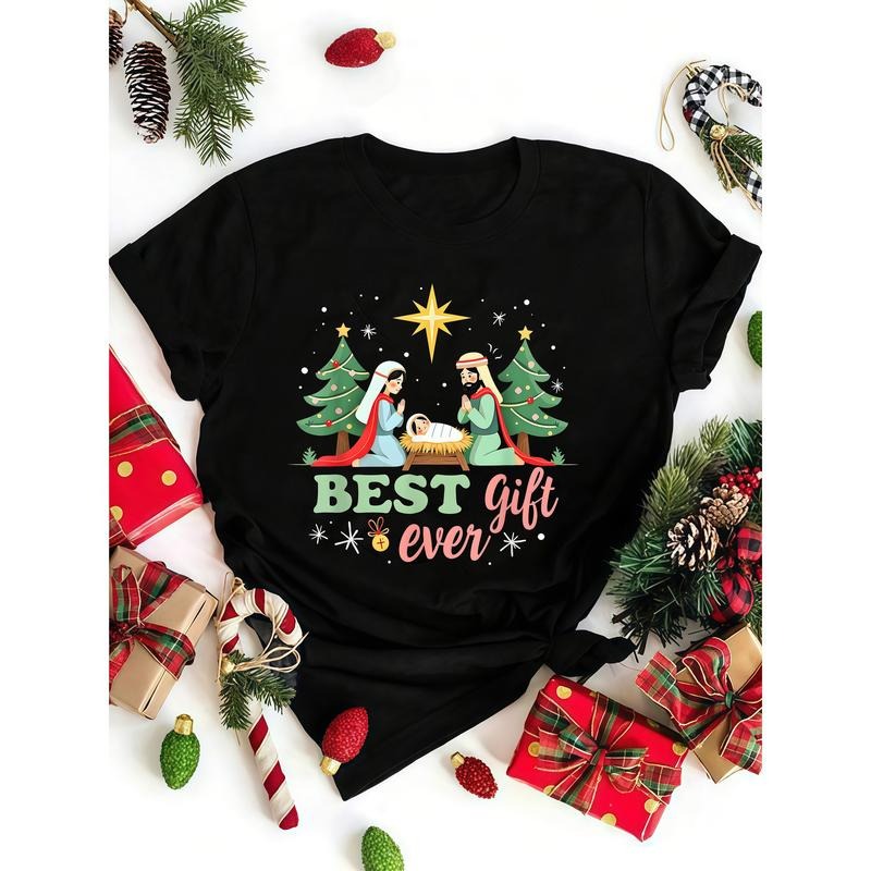 Clothes Nativity Jesus Is Reason Casual Short Sleeve - Adult & Kids T-Shirts, Sweatshirts & Hoodies apparel design preview 1