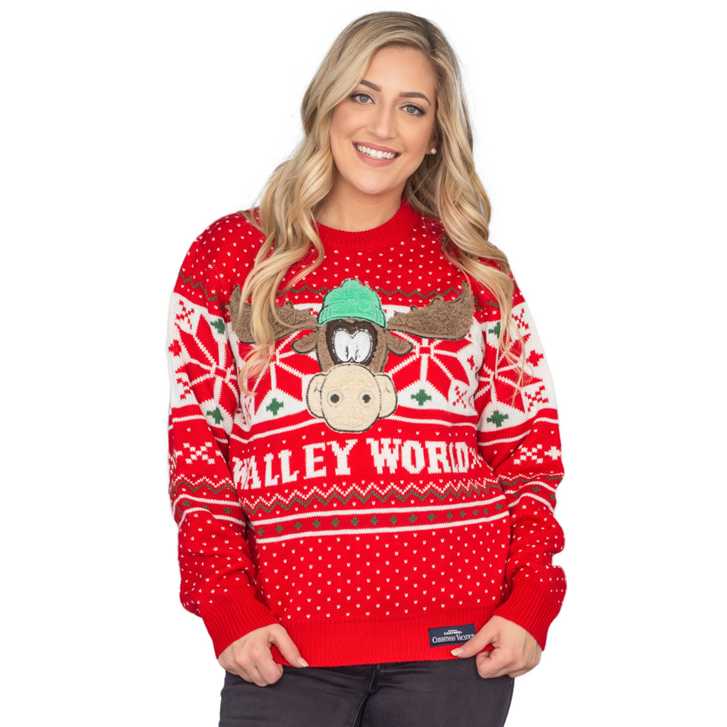 Women's Christmas Vacation Marty Moose Walley World Ugly Christmas Sweater - Holiday Gift product image 3