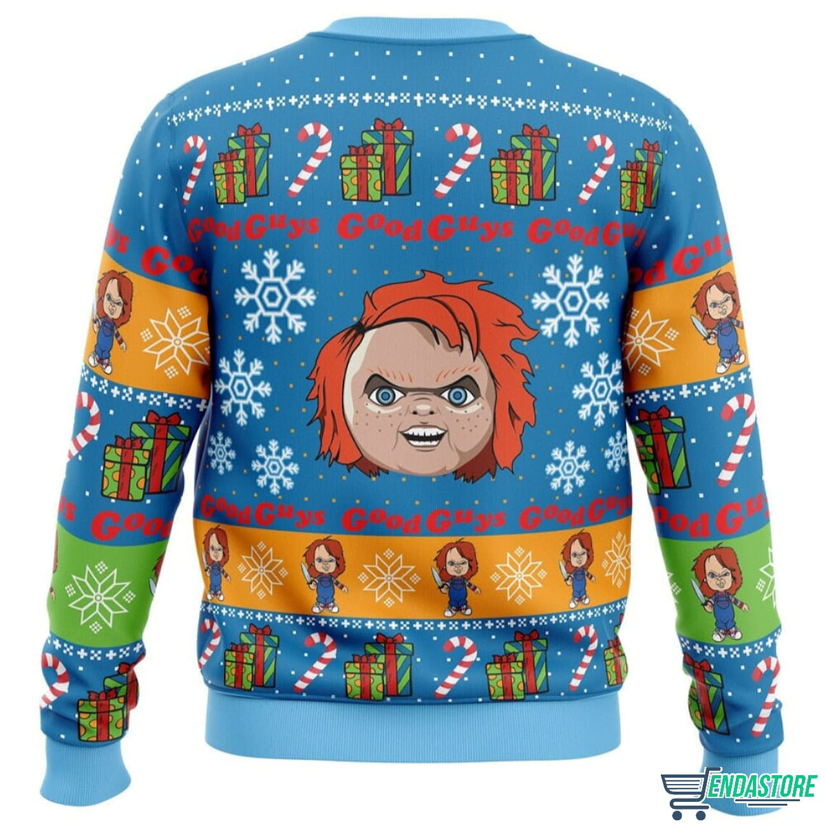 Chucky Good Guys 3D Ugly Christmas Sweater - Holiday Gift product image 2