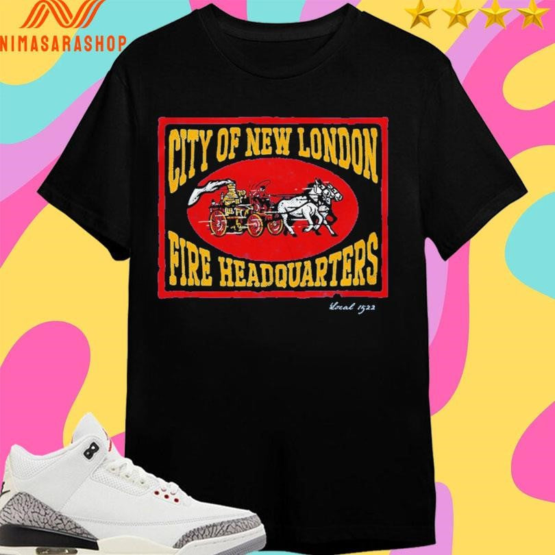 City Of New London Fire Headquarters - Adult & Kids T-Shirts, Sweatshirts & Hoodies apparel design preview 1