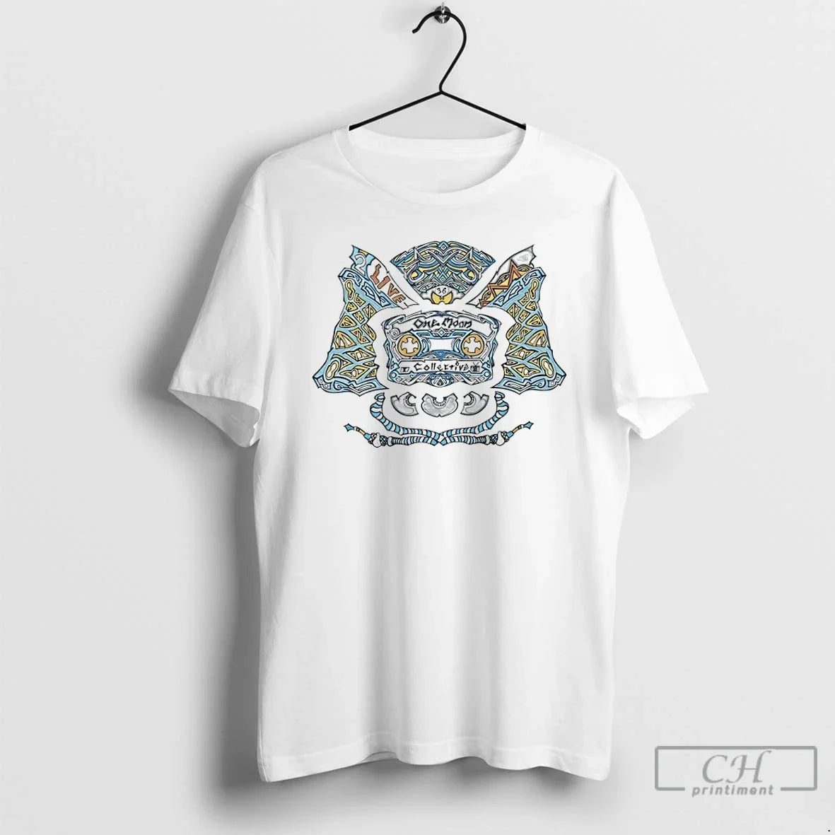 Classic 2 Live X One Moon Collective - Adult & Kids T-Shirts, Sweatshirts & Hoodies apparel design preview 1